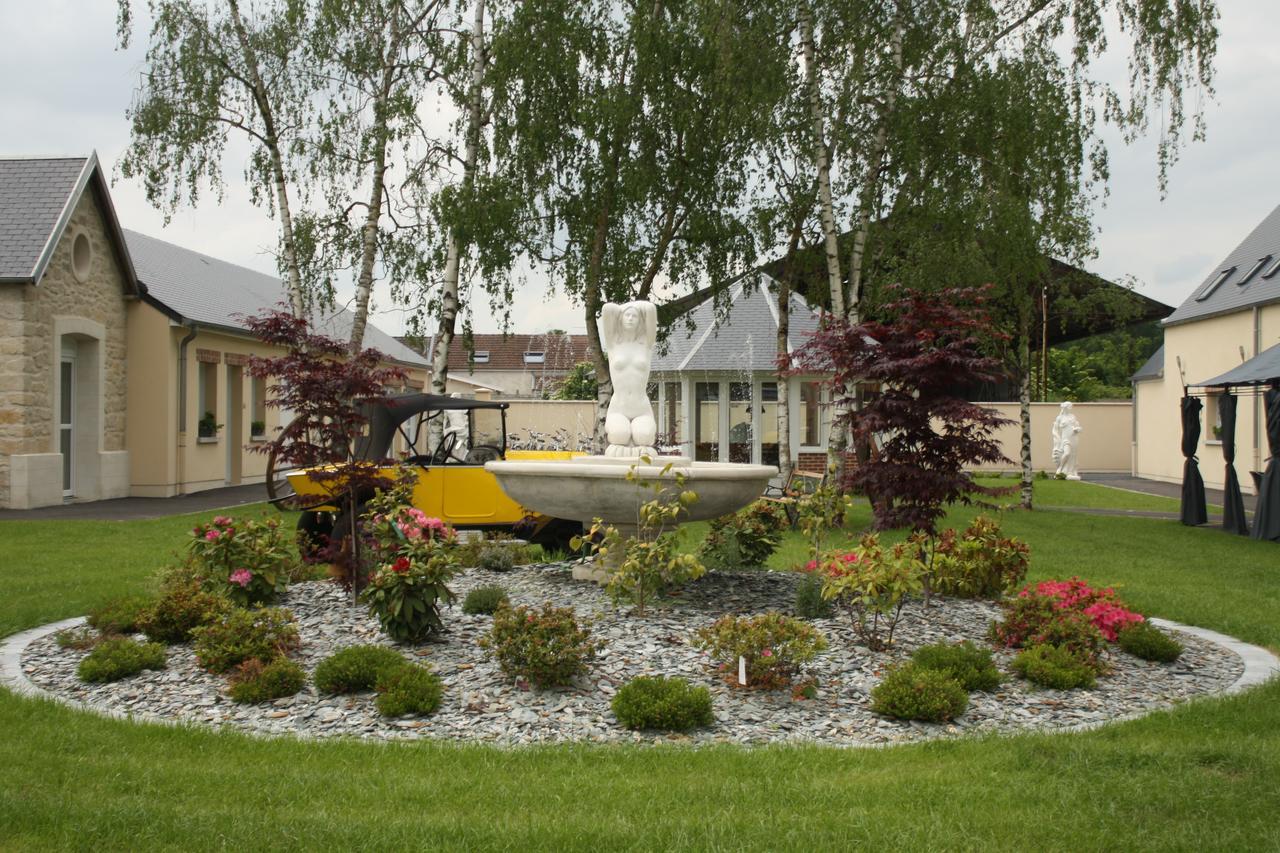 Logis Hotel Chemin Des Dames Le Relais De Fleurette Pontavert Exteriör bild